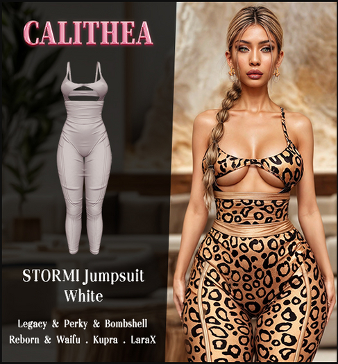 CALITHEA . Stormi . Jumpsuit . White