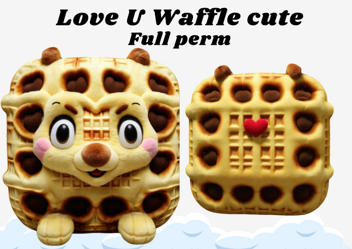 (AL) Love U Waffle cute FP