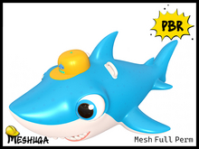 Meshuga PBR Beach Fun - Shark Boy Float FULL PERM MESH