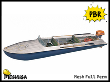 Meshuga PBR Old Motor Boat FULL PERM MESH