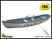 Meshuga PBR Summer Fun - Boat with Oars FULL PERM MESH