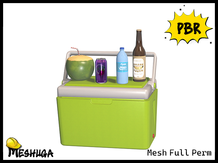 Meshuga PBR Summer Fun - Cooler w/ Drinks FULL PERM MESH