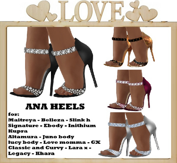 @MA@ Ana Heels  (add) - GIFT