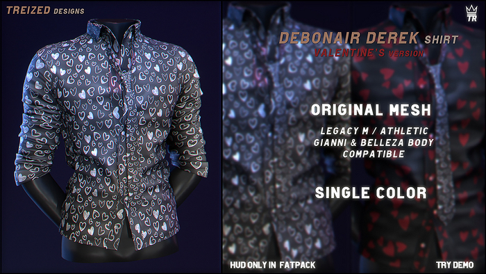 TREIZED Debonair D Valentine's V 2