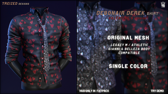 TREIZED Debonair D Valentine's V 3