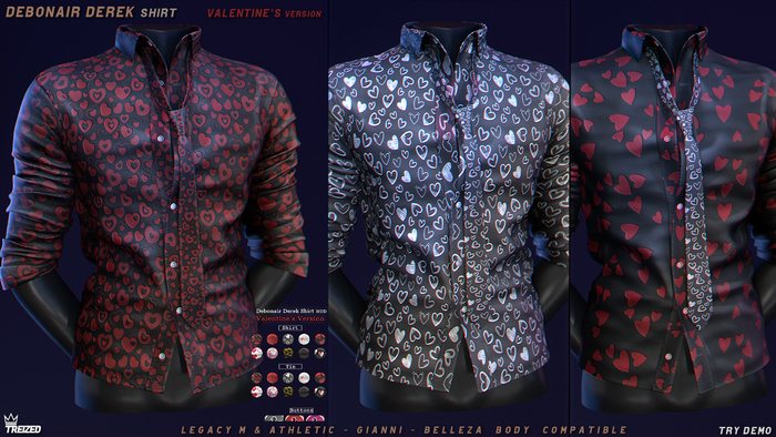 TREIZED Debonair D Valentine's V DEMO