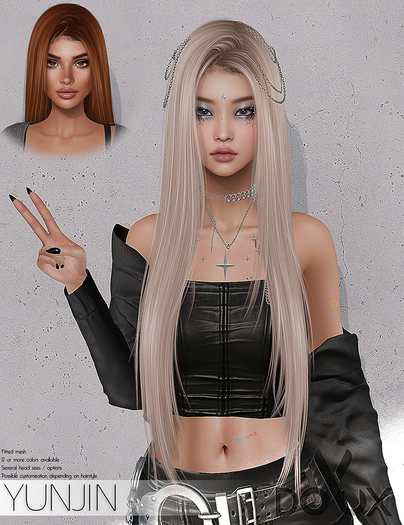 DOUX - Yunjin hairstyle [BLOGGER PACK]