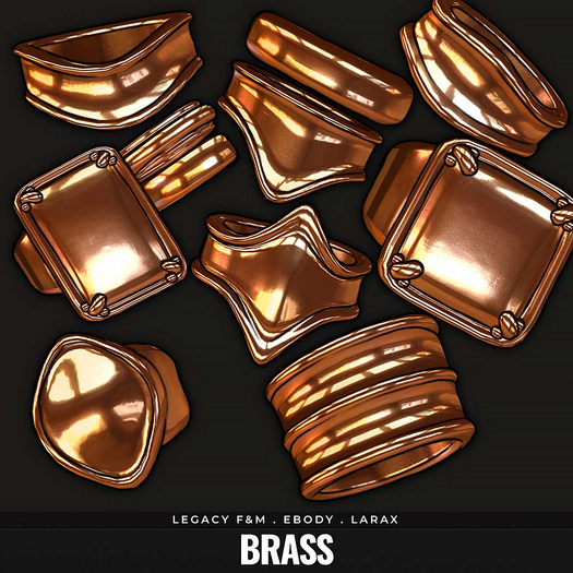 [BL] Noah rings // brass