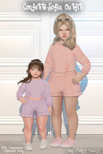 {Confetti} Sofia Outfit-Blue