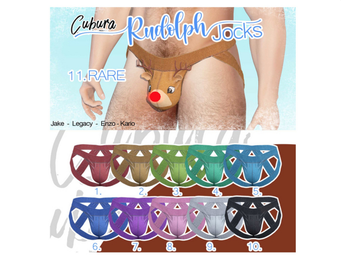 11. Cubura Rudolph Jocks RARE