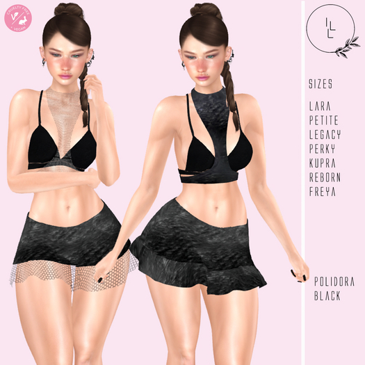 ILL Polidora black outfit