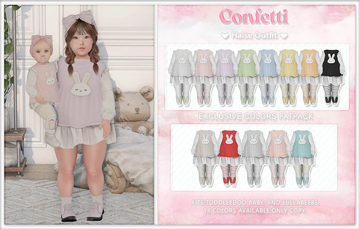 {Confetti} Haise Outfit- Lilac