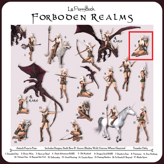 Le Poppycock *Forboden Realms* Elf-Kindred