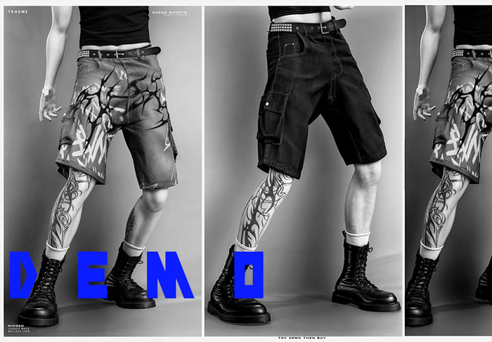 [Traume] Cargo Shorts / DEMO