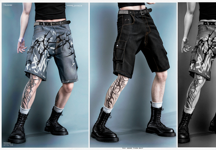 [Traume] Cargo Shorts FATPACK