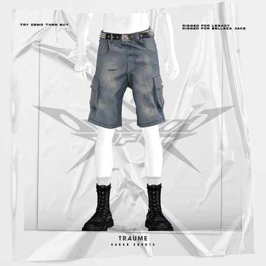 [Traume] Cargo Shorts 01