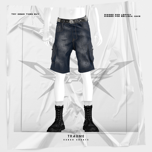 [Traume] Cargo Shorts 04