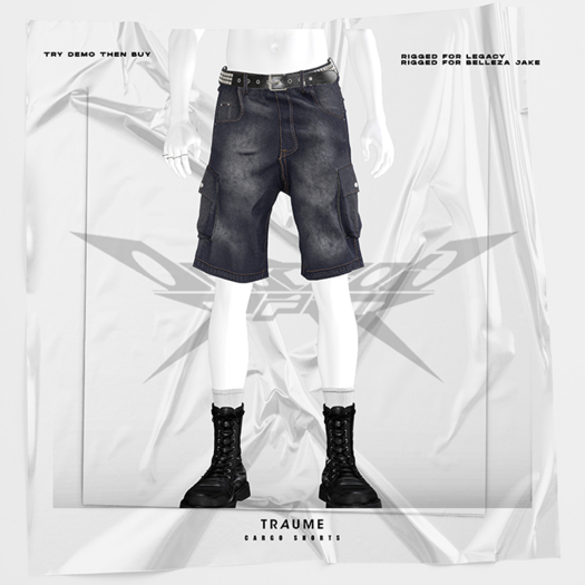 [Traume] Cargo Shorts 06