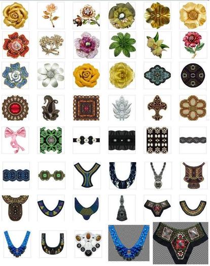 @MA@ TEXTURES Gypsy ornaments accessories dress