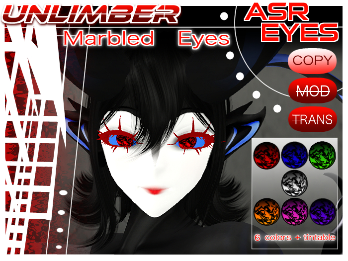 UNLIMBER - ASR marbled eyes