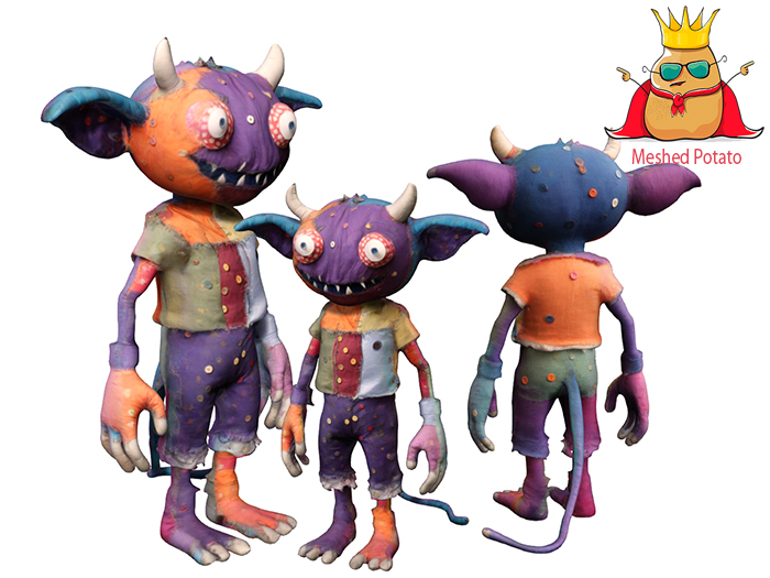 Meshed Potato - Monster Doll Full Perm