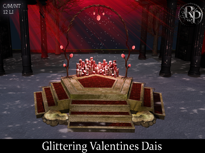 (RP) Glittering Valentines Dais