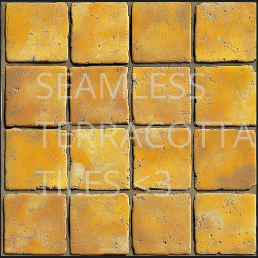 Seamless - Terracotta Tiles 3
