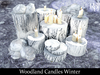 Second Life Marketplace - (RP) Woodland Candles Winter
