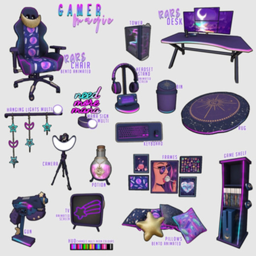 [Kres] Gamer Magic - Desk - RARE