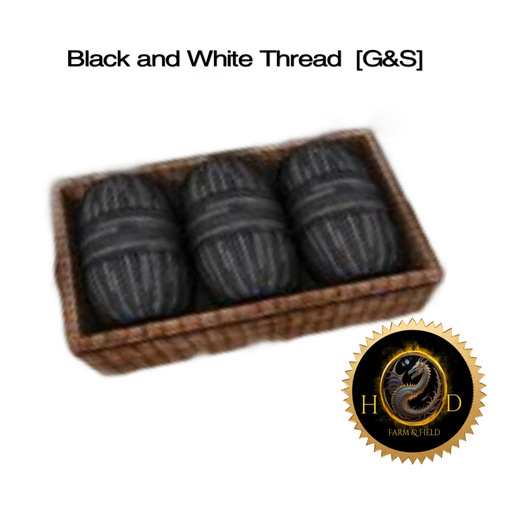 Thread Black and White [G&S] X10