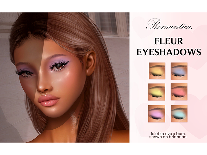 romantica. fleur eyeshadows