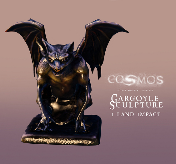 Cosmos: Gargoyle Sculpture