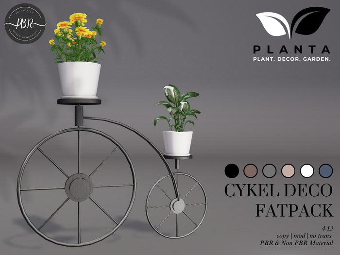 Planta - Cykel Deco Fatpack