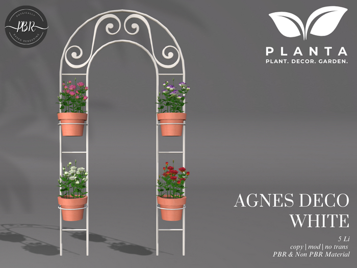 Planta - Agnes Deco White
