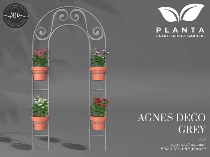 Planta - Agnes Deco Grey