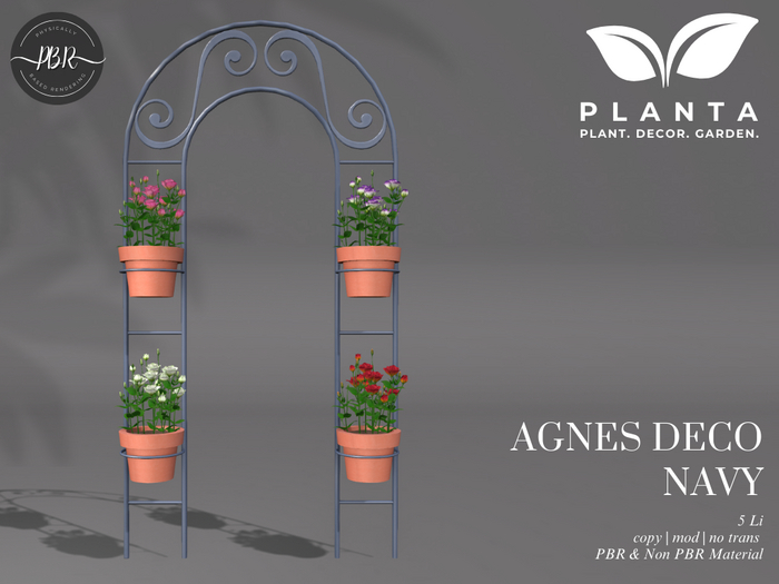 Planta - Agnes Deco Navy