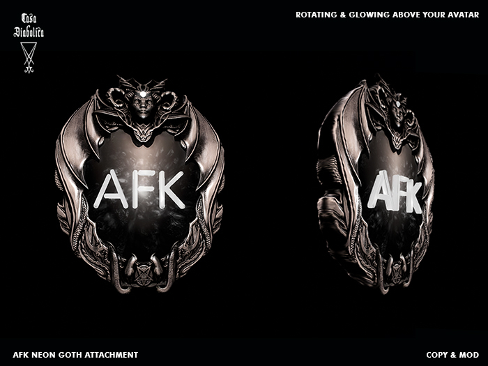 AFK Neon Goth Attachment (Free Gift)