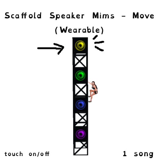 Scaffold Speaker Mims - Move (Wearable)