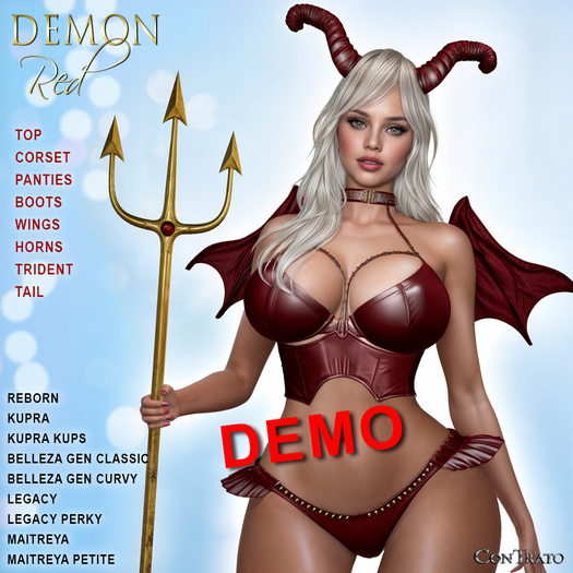 [ConTrato] Demon Woman - Red DEMO