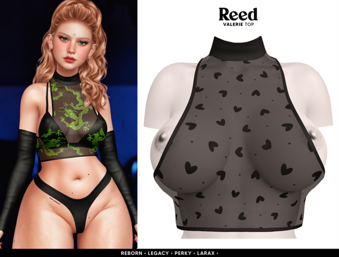 REED - VALERIE TOP HEARTS
