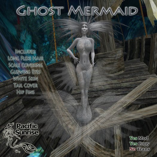 (PS) Ghost Mermaid