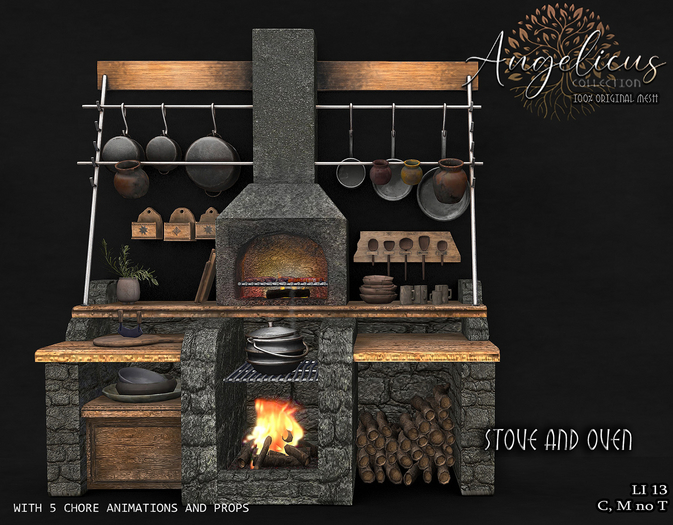 .AngelicUs. Stove and oven 