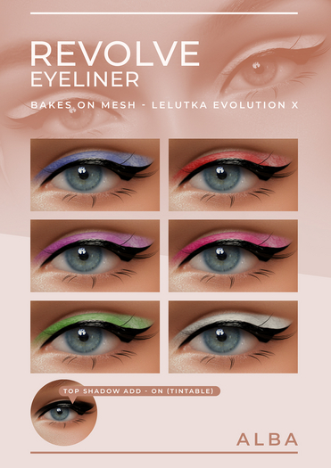 ALBA - Revolve Eyeliner - Lel Evo X
