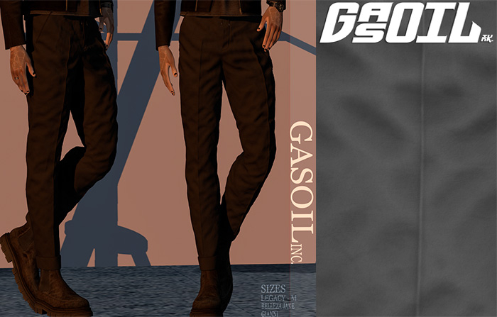 [GL - inc.] - Sean Trousers Gray