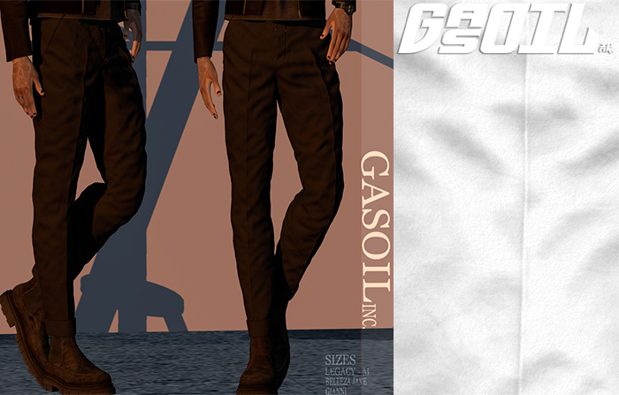 [GL - inc.] - Sean Trousers White