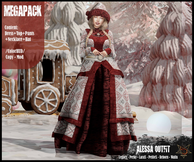 //RKS// Alessa Outfit - MEGAPACK