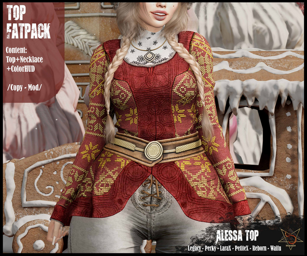 //RKS// Alessa Top - Fatpack