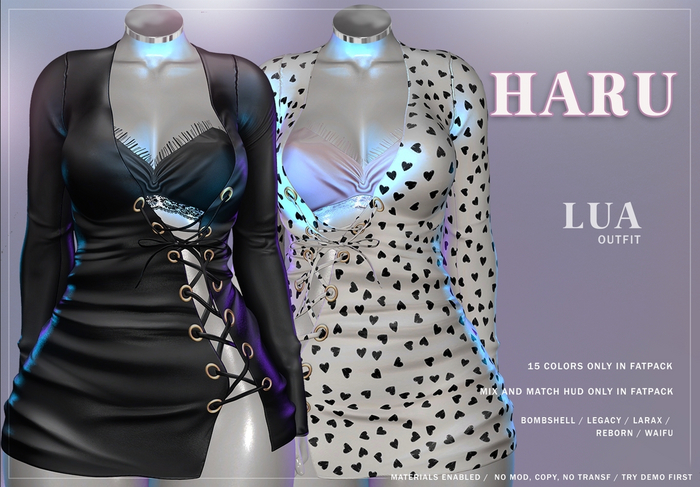 HARU - Lua Outfit Fatpack ( ADD ME )