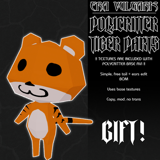 EV - Polycritter tiger parts