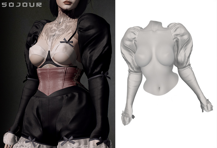 SOJOUR - Nadja long sleeves - white